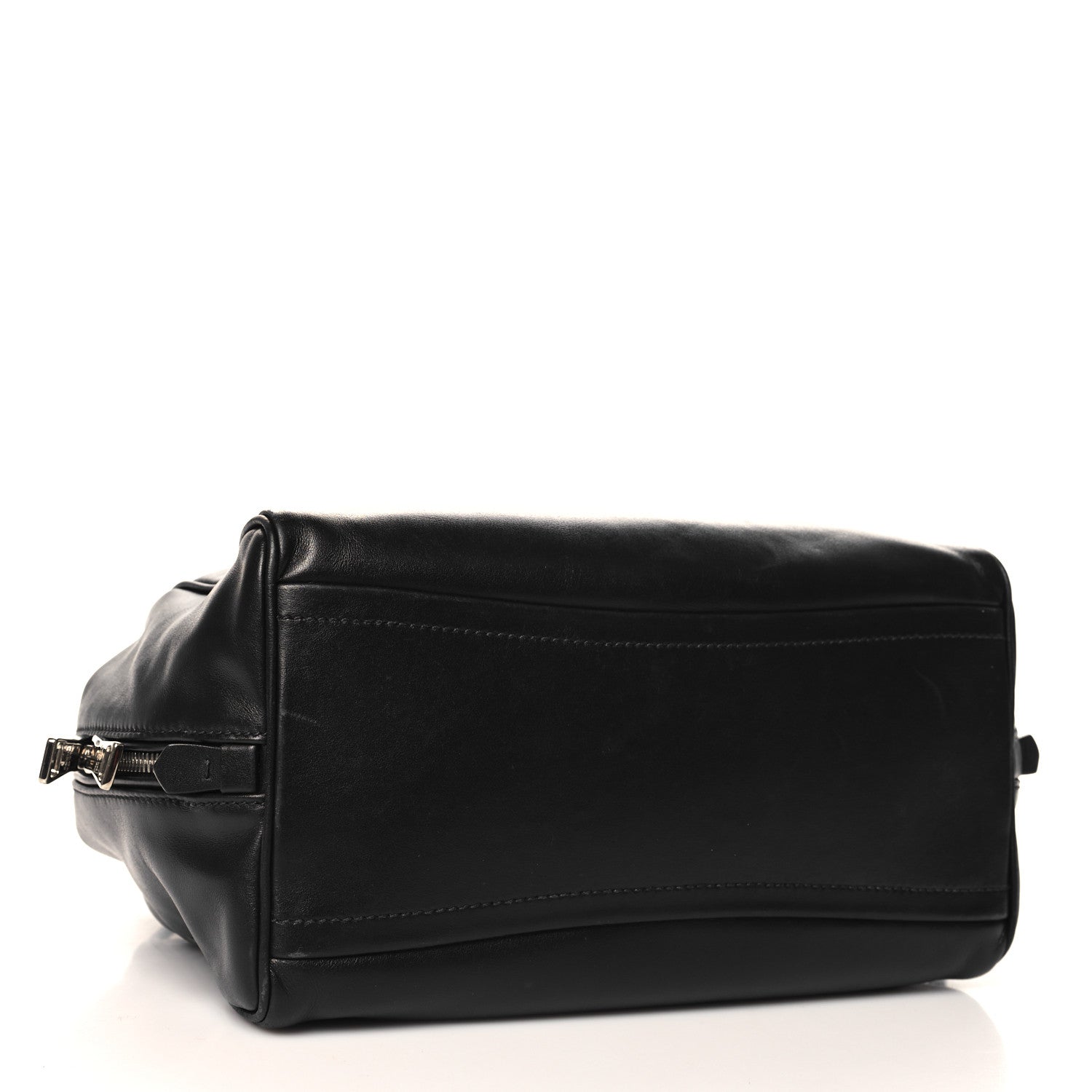 Prada Soft Calf Medium Inside Tote Black Turchese 4 of 13