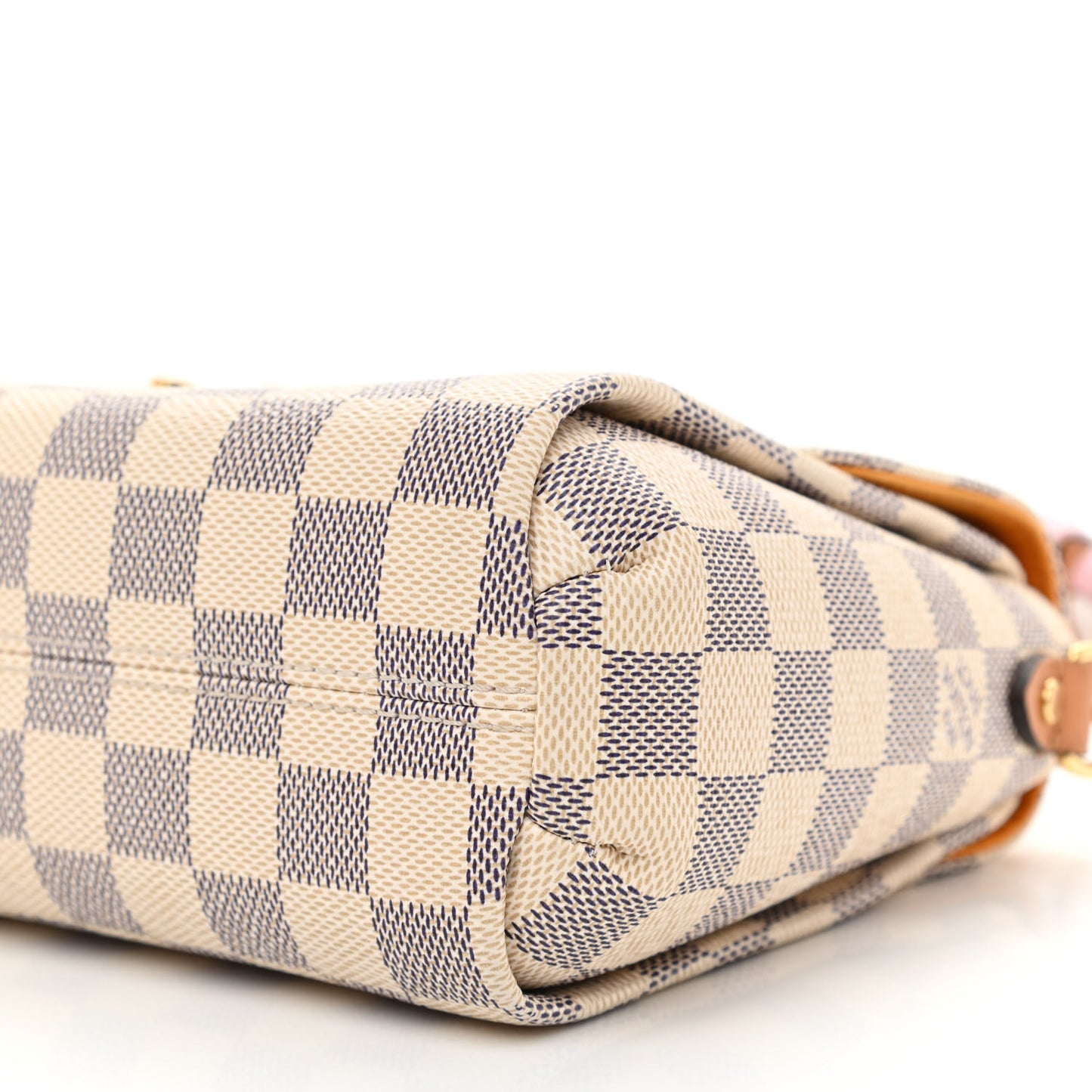 Damier Azur Braided Croisette Rose