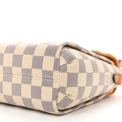 Louis Vuitton Damier Azur Braided Croisette Rose 7 of 7