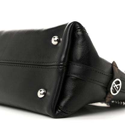 Louis Vuitton Lambskin CarryAll Cargo Vibe PM Black 9 of 10
