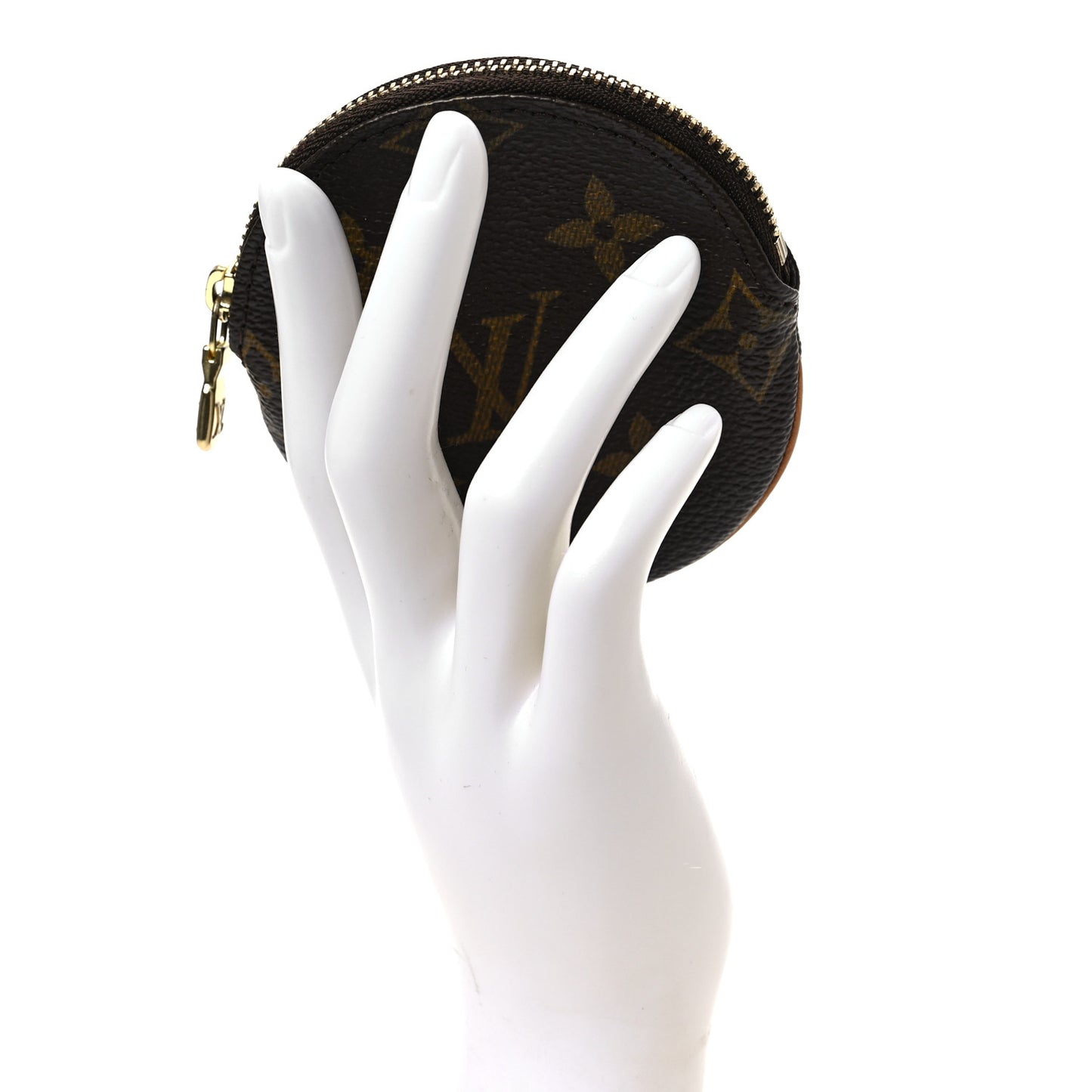 Monogram Round Coin Purse