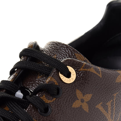 Louis Vuitton Patent Monogram Frontrow Sneakers 37 11 of 12
