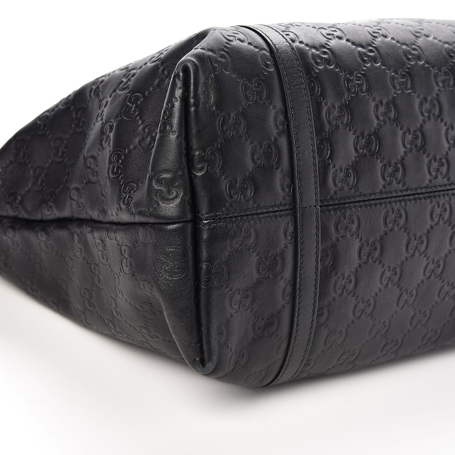 Gucci Guccissima Vitello Tender Medium Joy Tote Black 9 of 10
