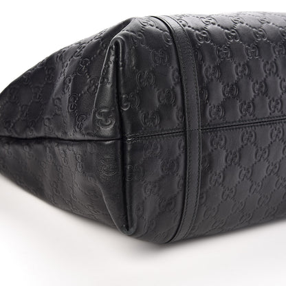 Gucci Guccissima Vitello Tender Medium Joy Tote Black 9 of 10