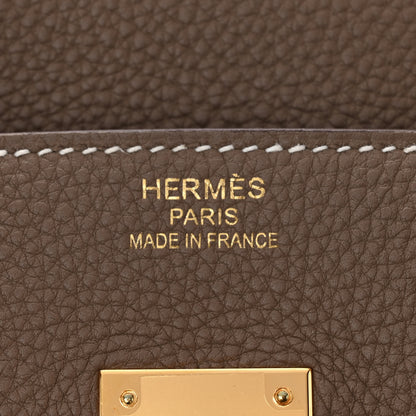 Hermes Togo Birkin 35 Etoupe 6 of 11