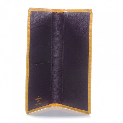 Louis Vuitton Epi Checkbook Cover Yellow 6 of 8