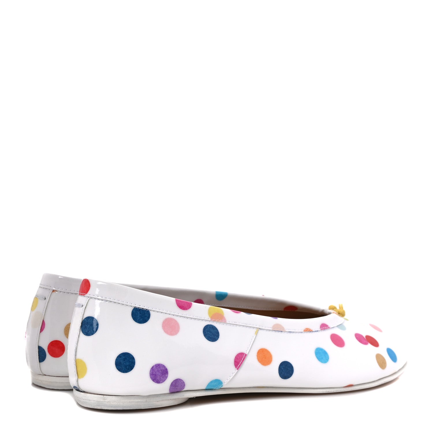 Maison Margiela PVC Confetti Printed Tabi Ballerina Flats 37 Multicolor 5 of 9