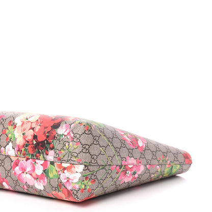 Gucci GG Supreme Monogram Blooms Medium Reversible Tote Beige Multicolor Dry Rose 9 of 11