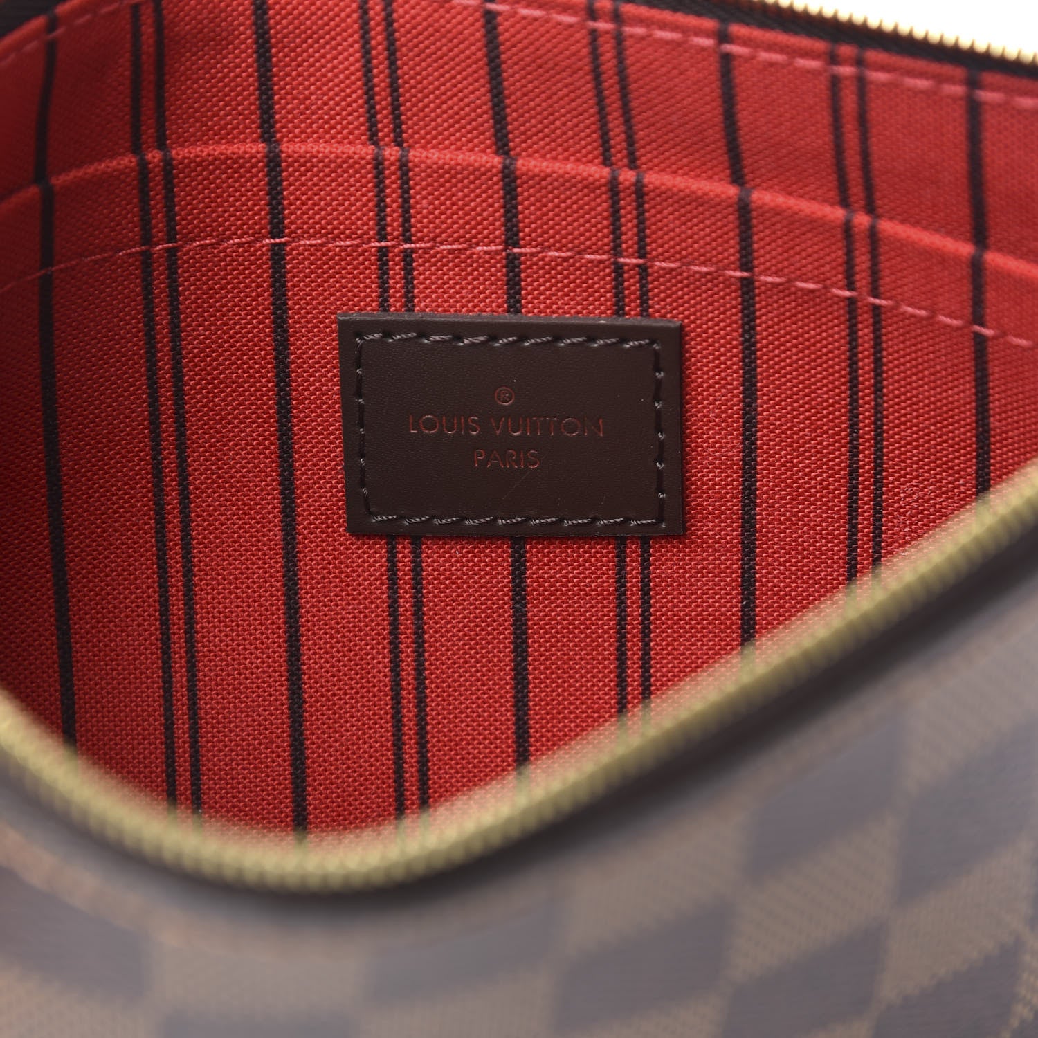 Louis Vuitton Damier Ebene Neverfull MM GM Pochette 6 of 6