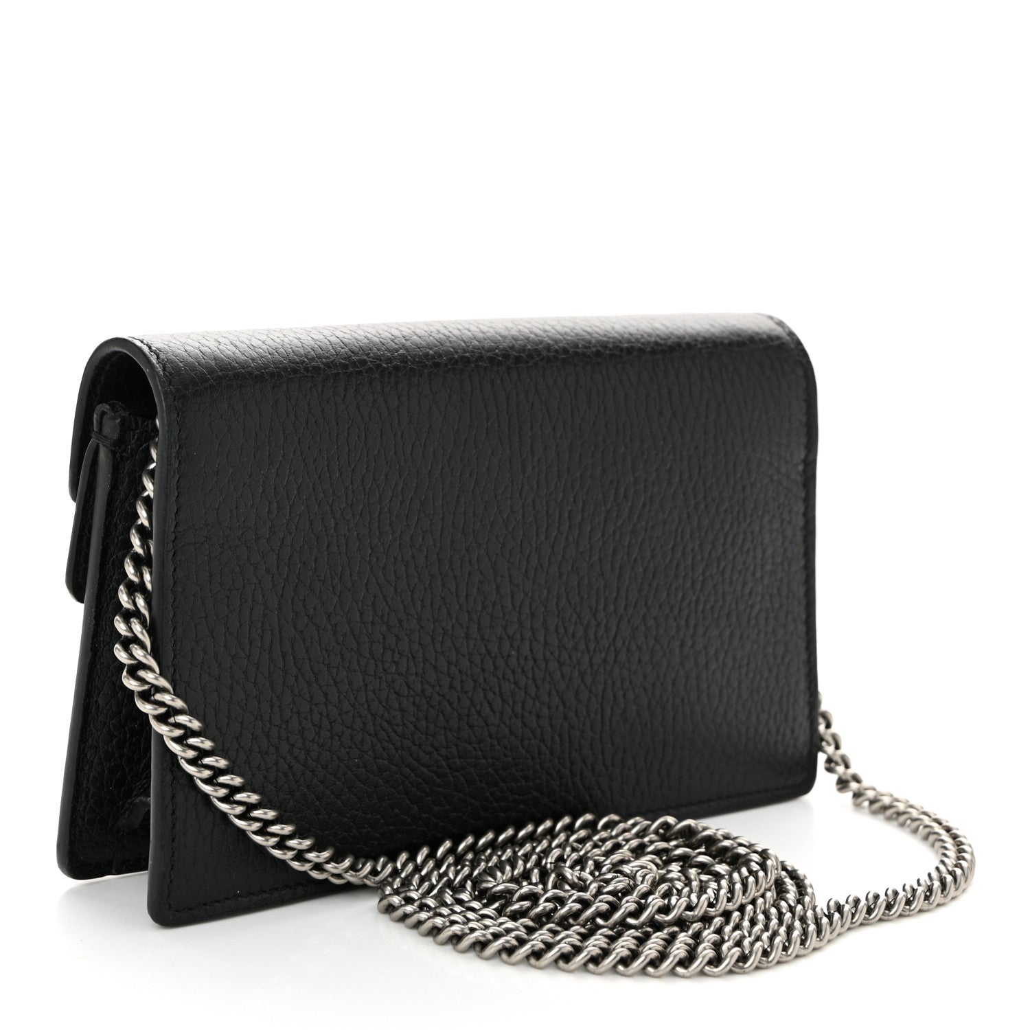 Gucci Calfskin Super Mini Dionysus Shoulder Bag Black 3 of 9