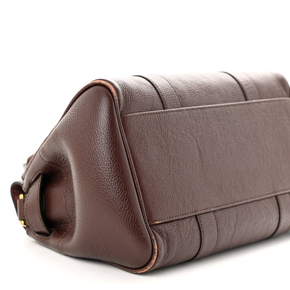 Mulberry Classic Grain Small Bayswater Satchel Oxblood 9 of 16