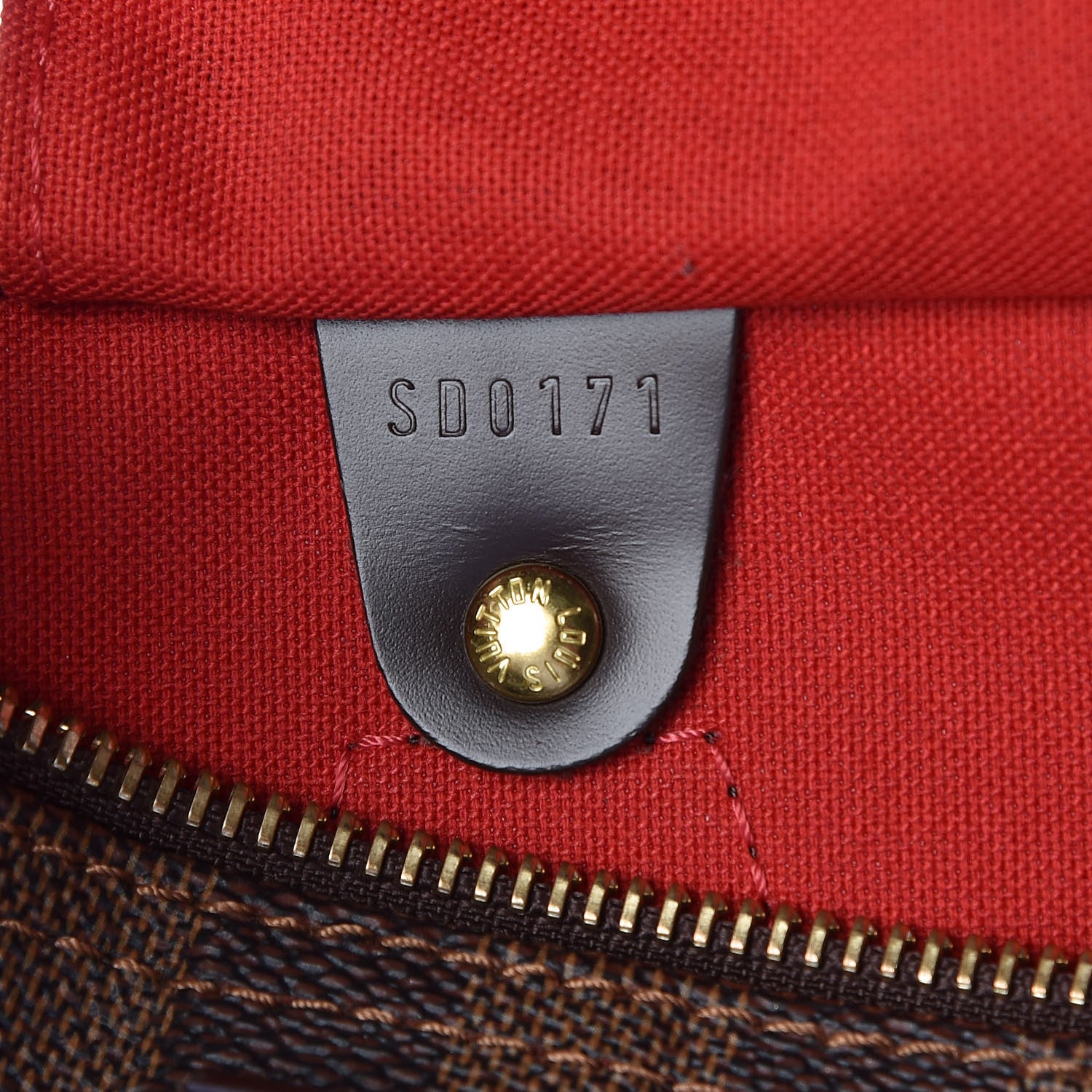 Louis Vuitton Damier Ebene Speedy 30 6 of 9