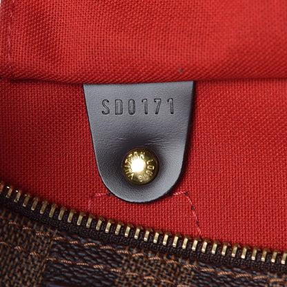 Louis Vuitton Damier Ebene Speedy 30 6 of 9