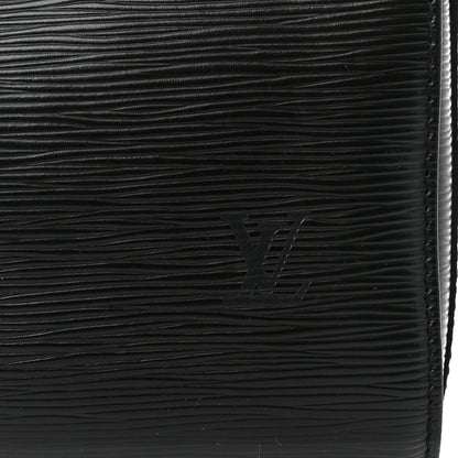 Louis Vuitton Epi Speedy 25 Black 9 of 13
