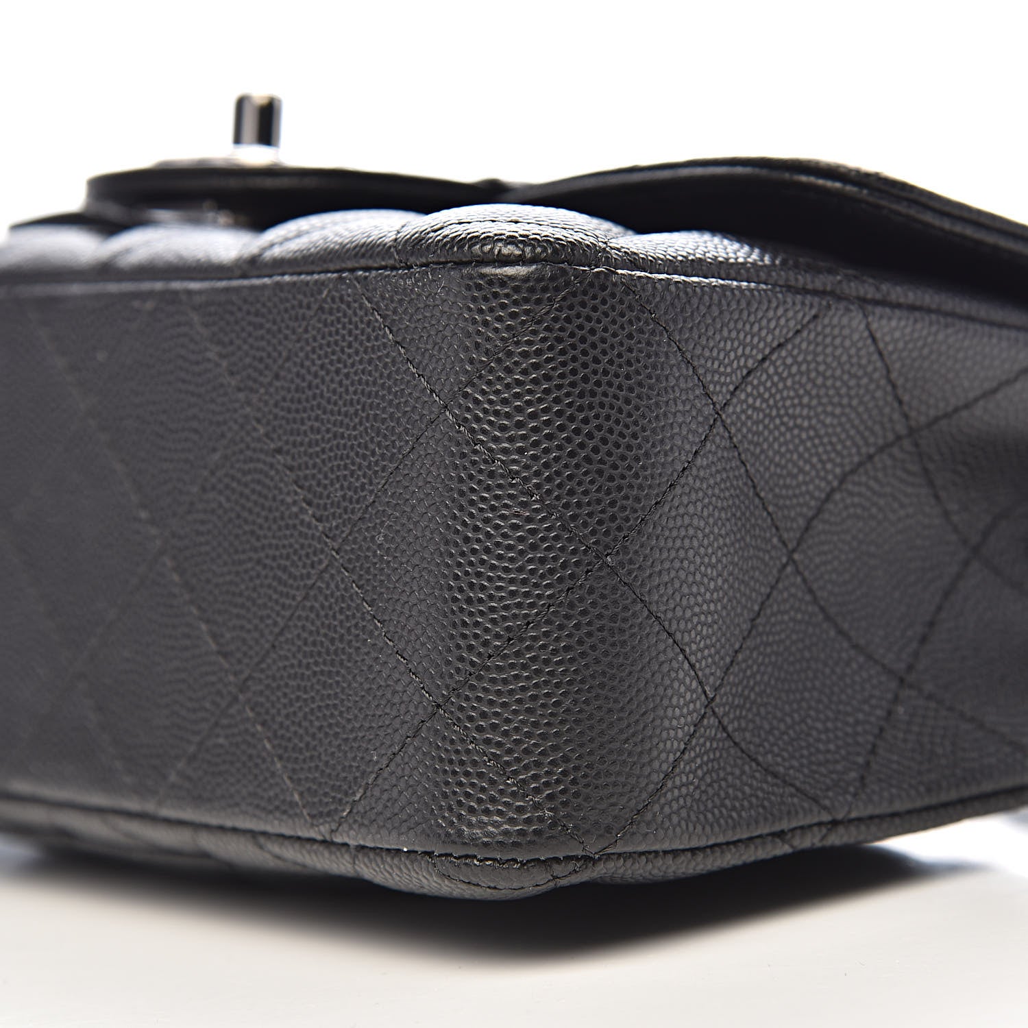 Chanel Caviar Quilted Mini Rectangular Flap Black 10 of 11