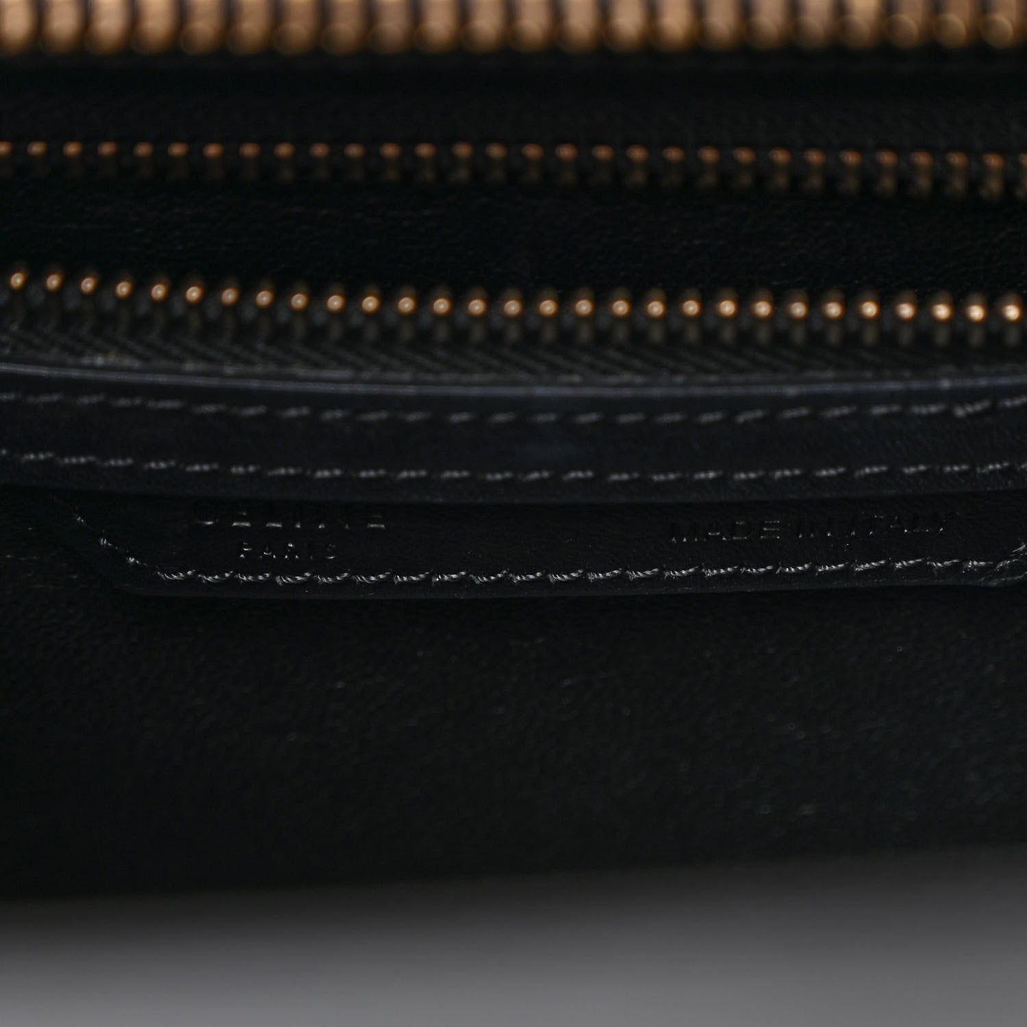 Celine Canvas Smooth Calfskin Micro Tri-Color Luggage Carmin 7 of 13