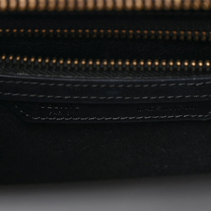 Celine Canvas Smooth Calfskin Micro Tri-Color Luggage Carmin 7 of 13