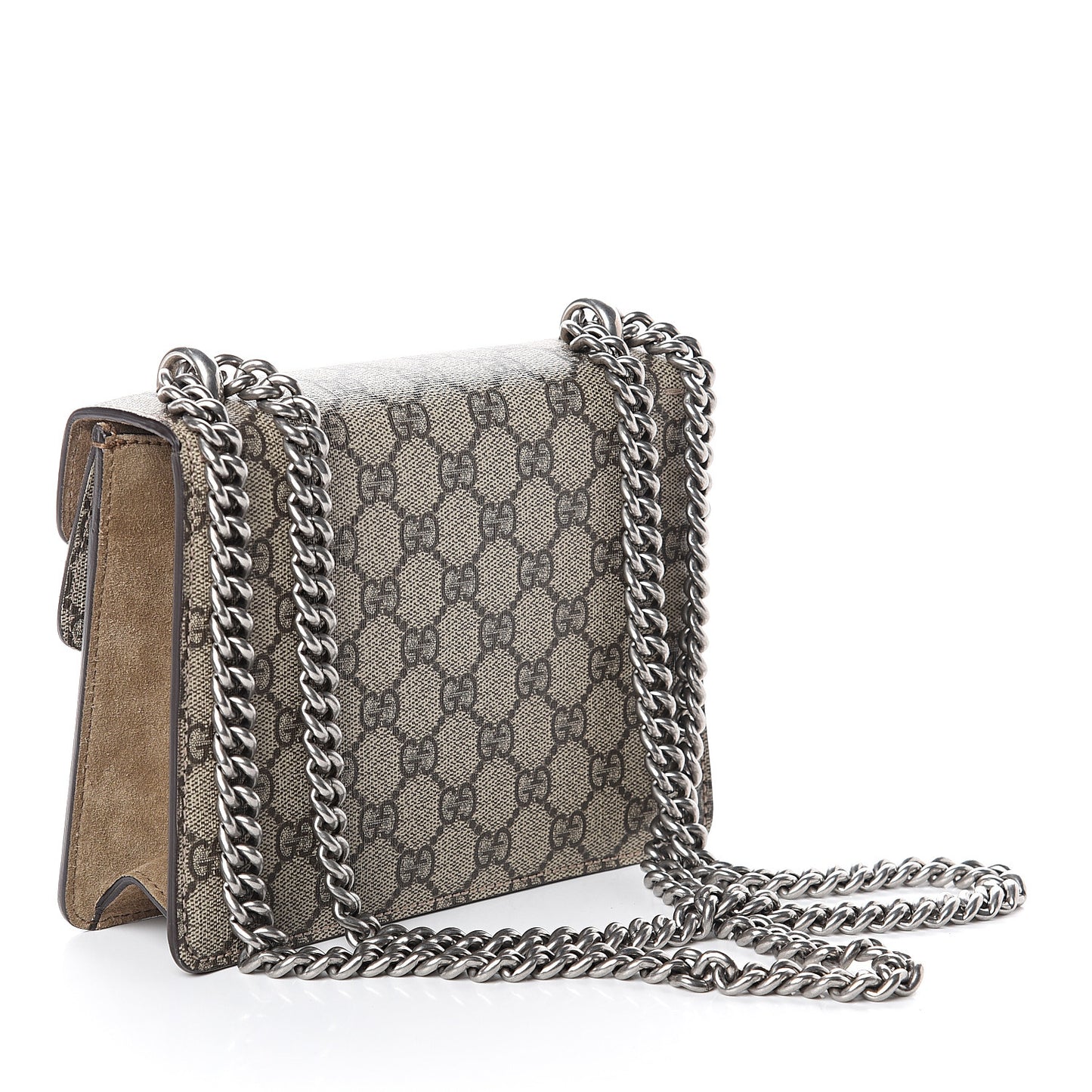 GG Supreme Monogram Mini Dionysus Shoulder Bag Taupe