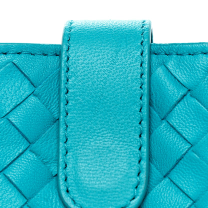 Bottega Veneta Nappa Intrecciato Phone Case Turquoise 10 of 10