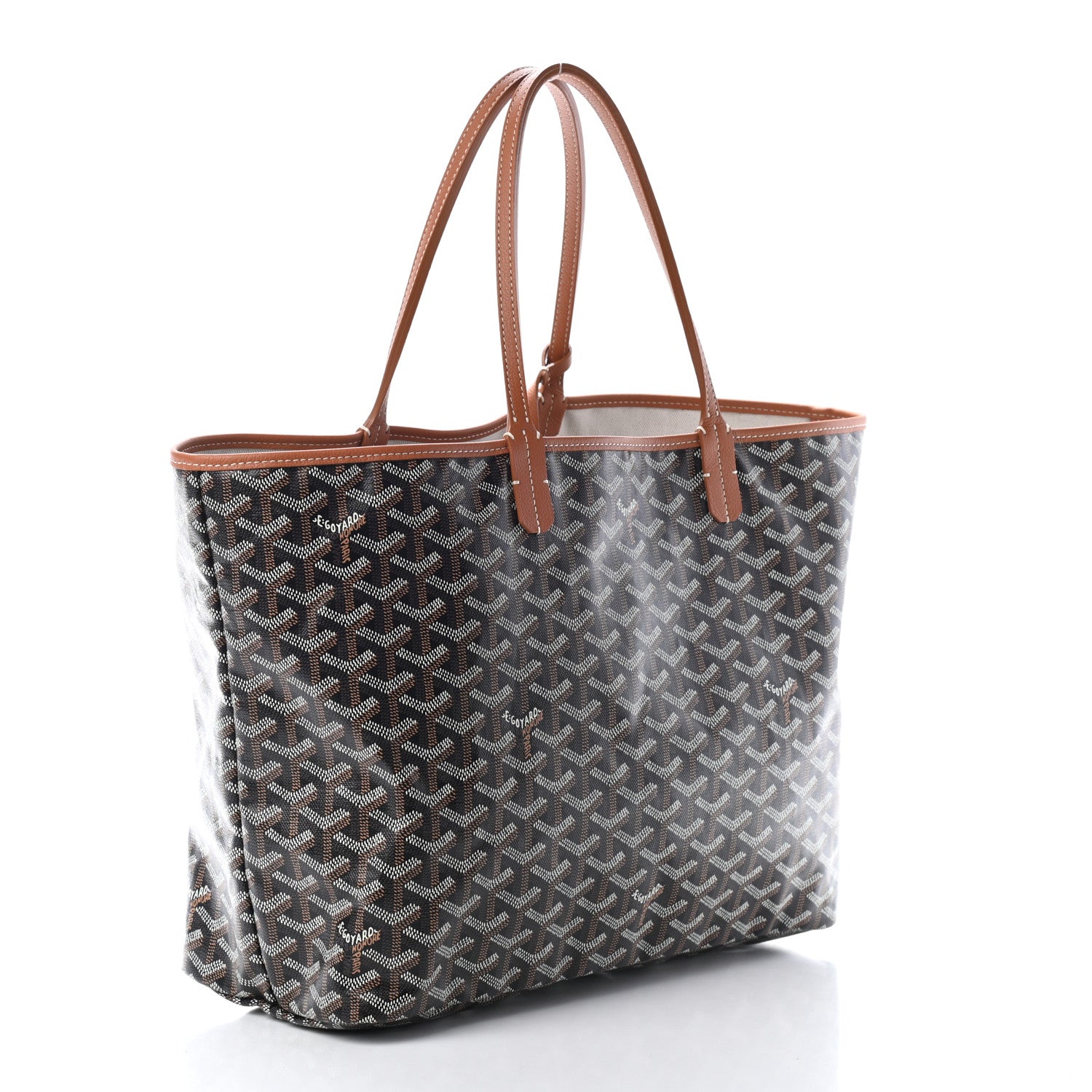 Goyard Goyardine Saint Louis PM Black Gold 2 of 7