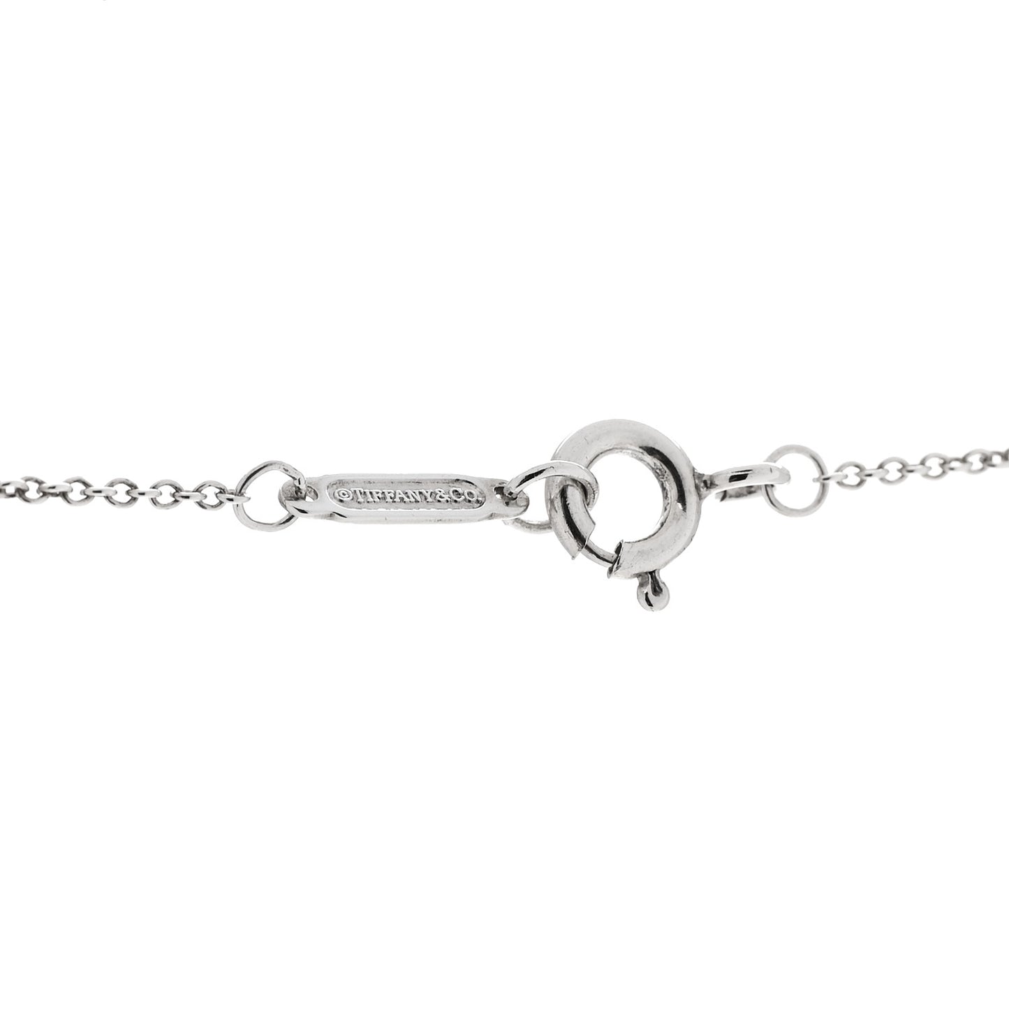 Sterling Silver Double Heart Lariat Pendant Necklace