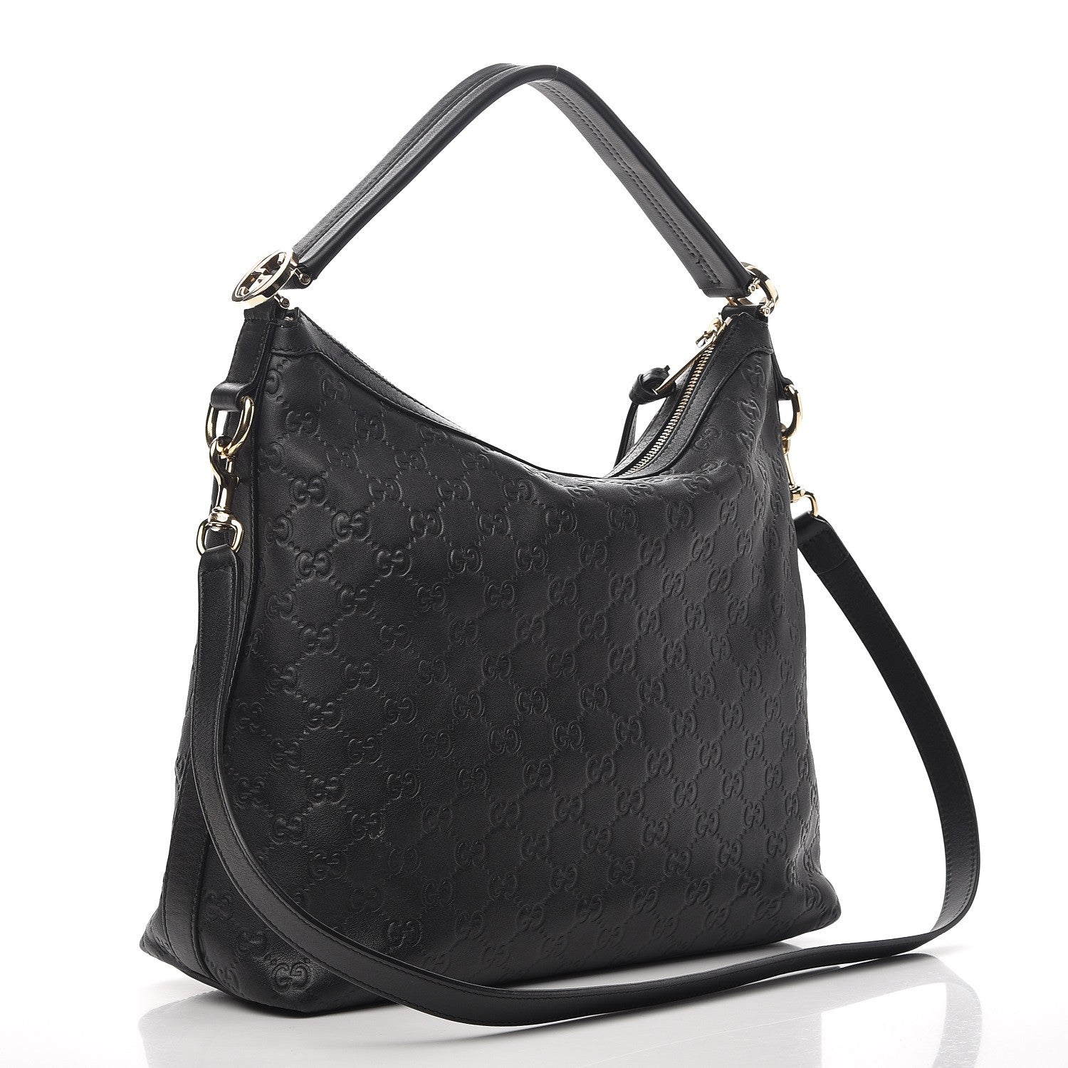 Gucci Guccissima Small Miss GG Hobo Black 4 of 18