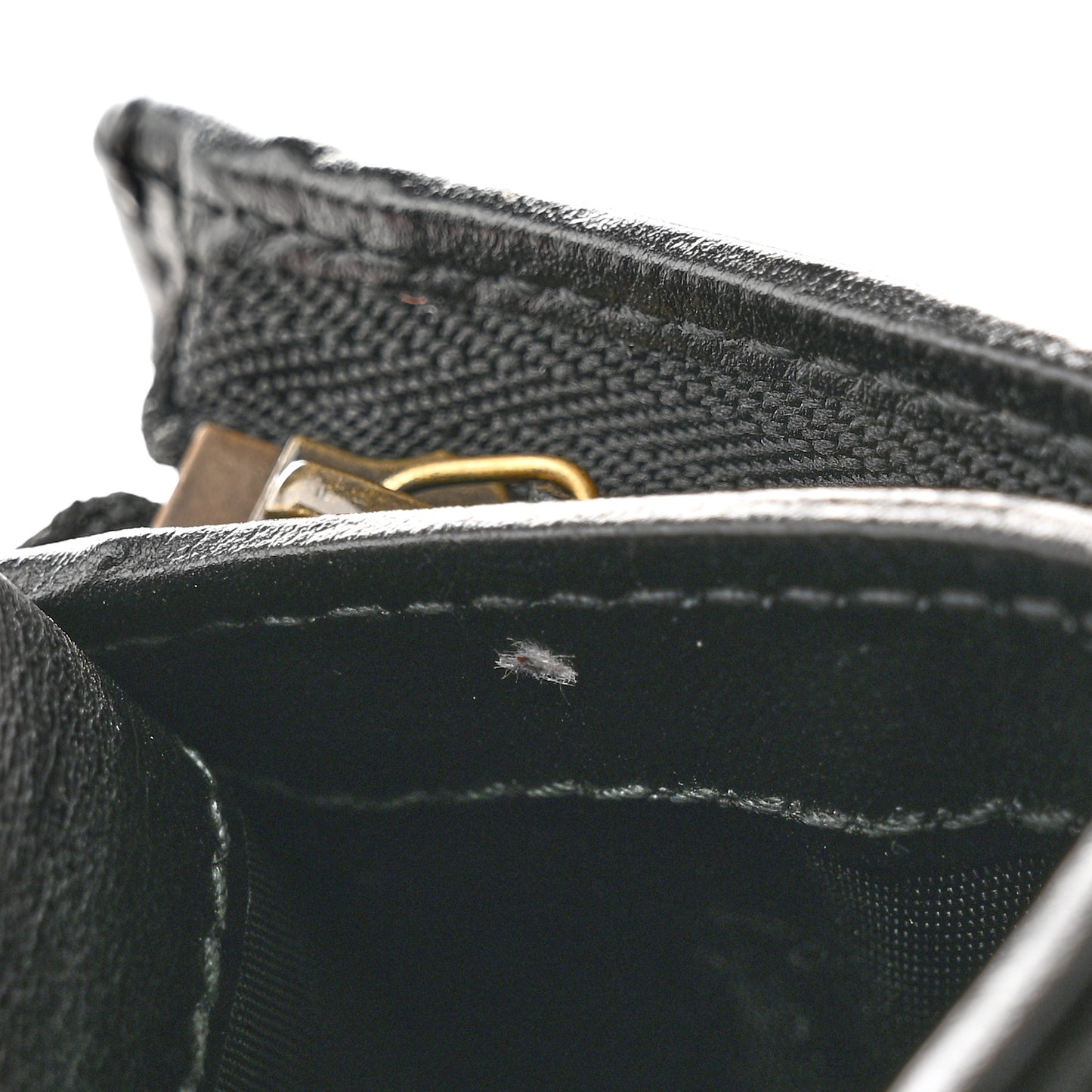 Calfskin Matelasse GG Marmont Card Case Wallet Black