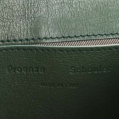 Proenza Schouler Lambskin Mini PS1 Satchel Forest Green 6 of 12