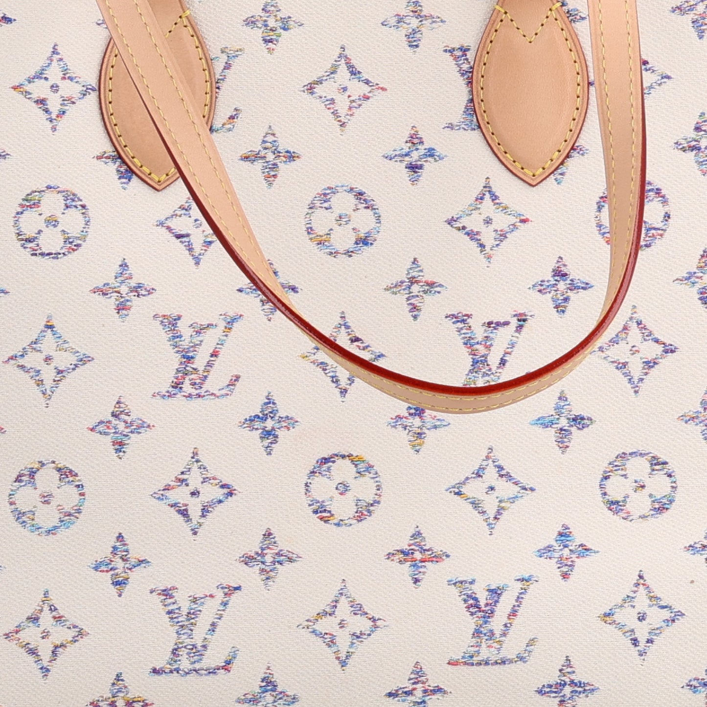 Monogram Jacquard Nautical Onthego MM Multicolor Beige