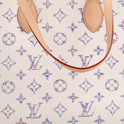 Louis Vuitton Monogram Jacquard Nautical Onthego MM Multicolor Beige 7 of 9