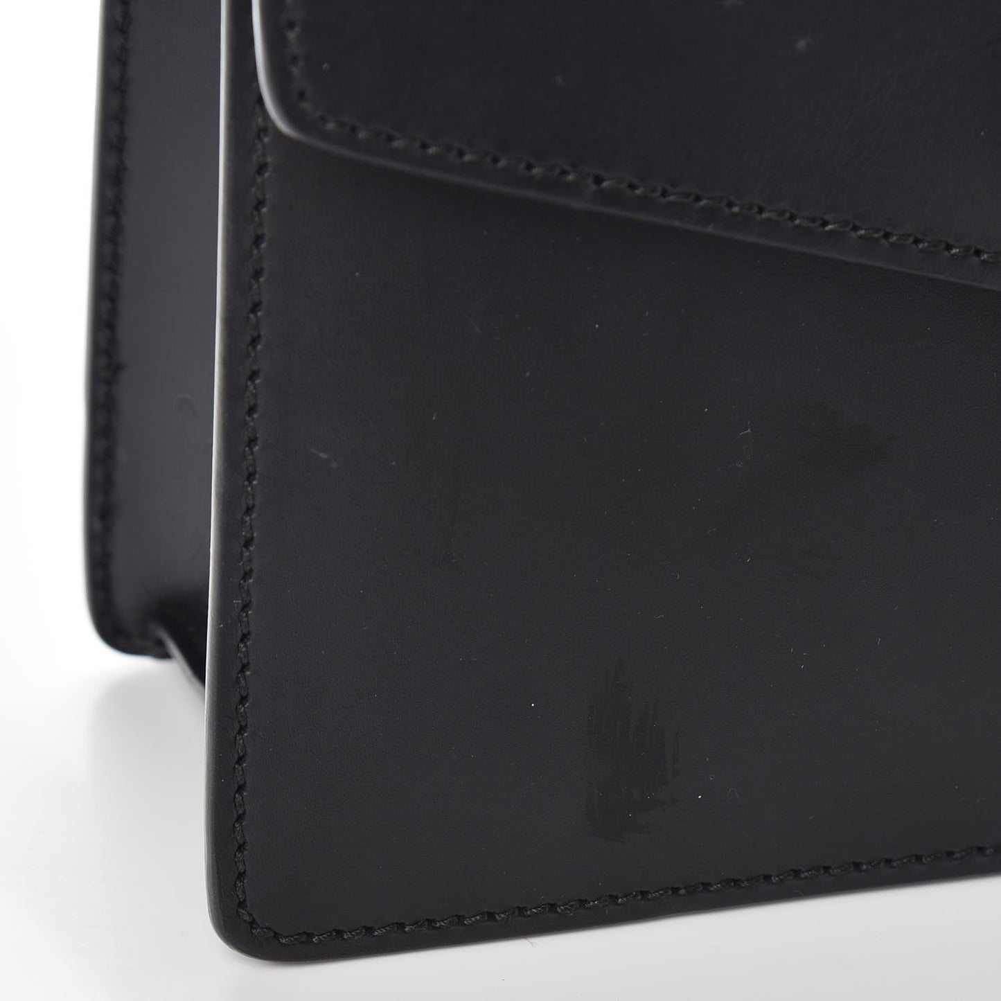 Calfskin Small Sylvie Shoulder Bag Black