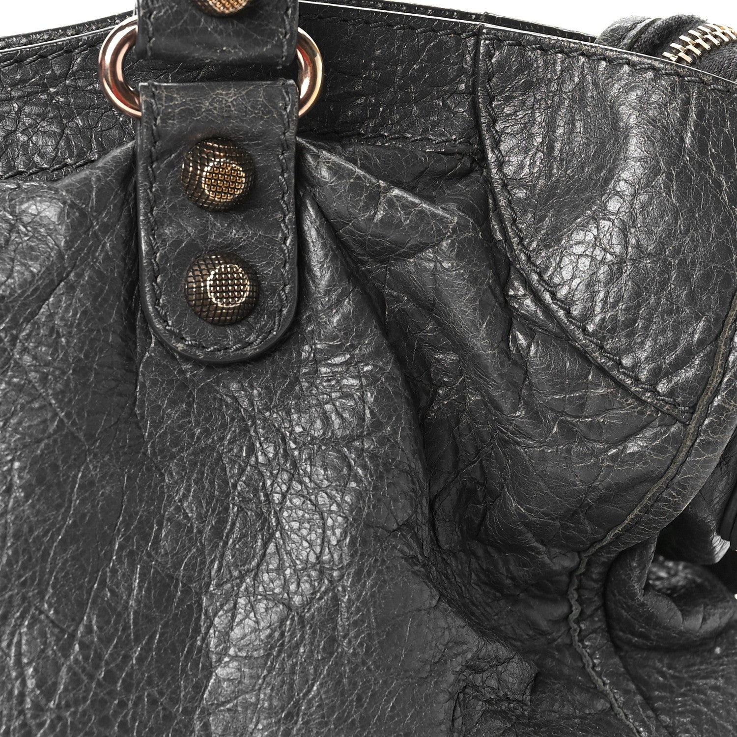 Balenciaga Agneau Giant 12 Rose Gold Hardware City Gris Tarmac 16 of 19