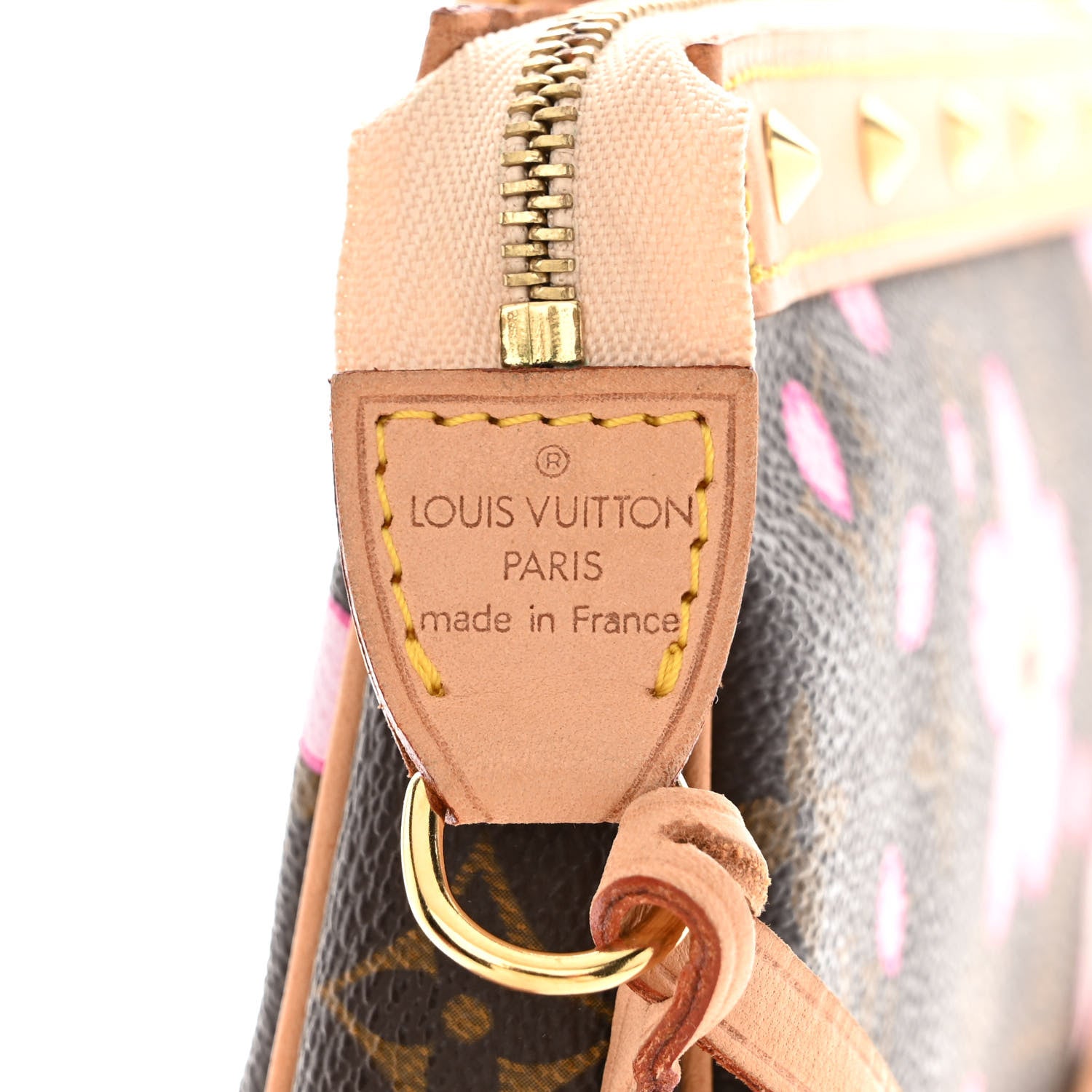 Louis Vuitton Monogram Cherry Blossom Pochette Accessories Brown 6 of 8
