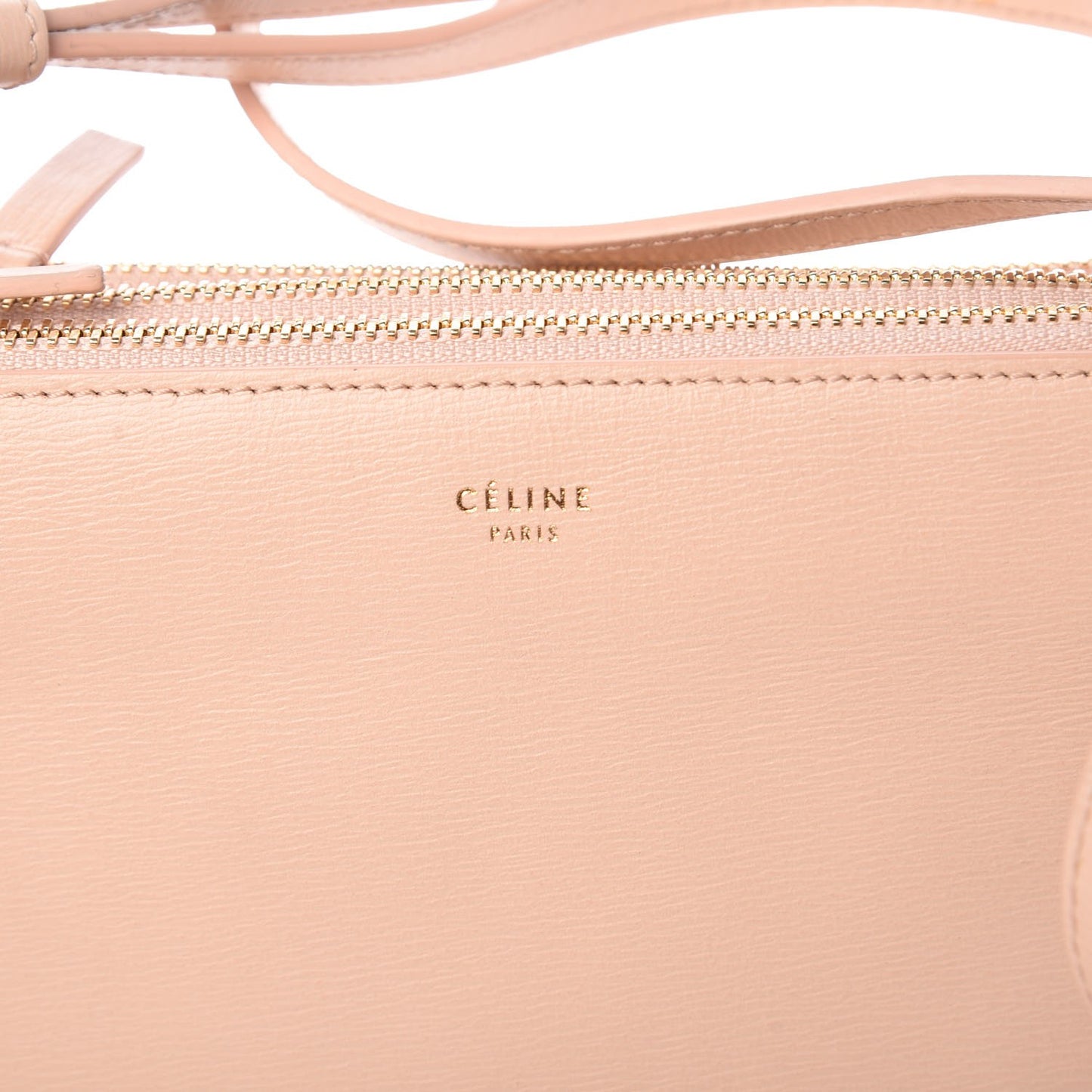 Liege Calfskin Small Trio Crossbody Bag Blush