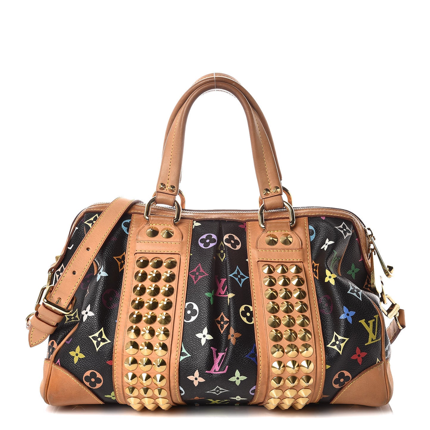 Monogram Multicolor Courtney MM Black