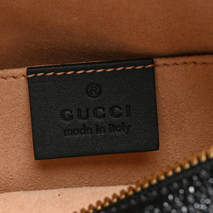 Gucci Suede Small Ophidia Belt Bag 85 34 Hibiscus Red 6 of 10