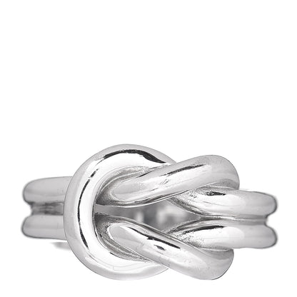 Gucci Sterling Silver Knot Ring 54 6.75 1 of 5
