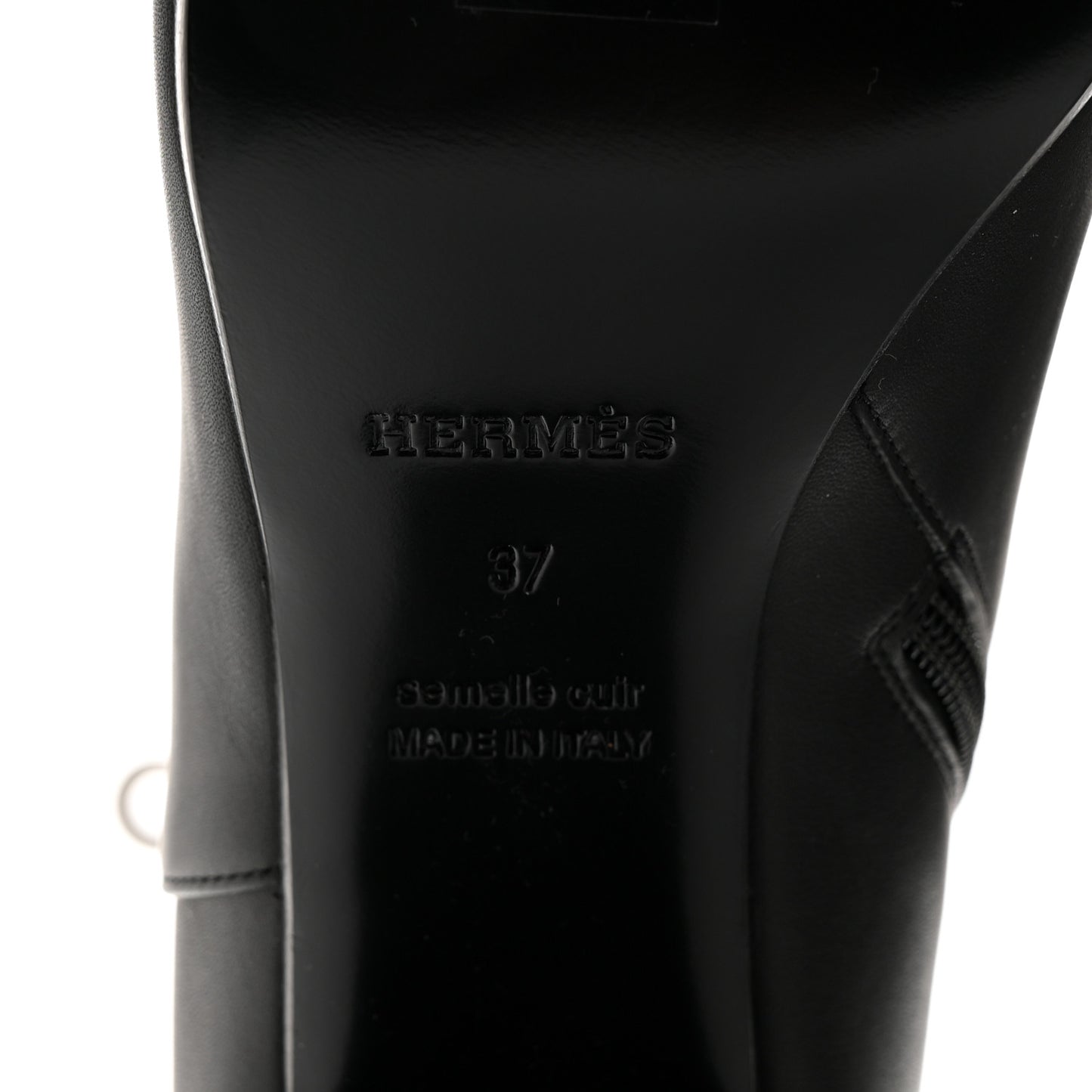 Calfskin Saint Germain Ankle Boots 37 Black