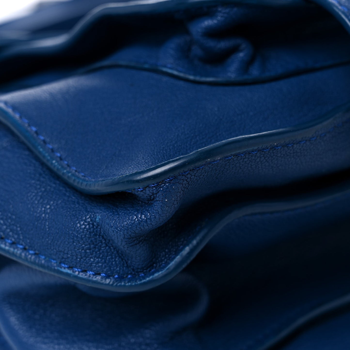 Lambskin Medium PS1 Satchel Blue