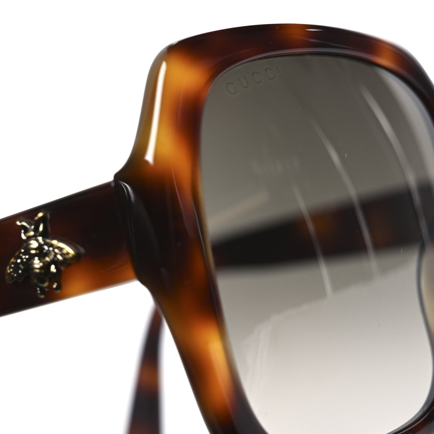 Acetate Square Frame GG0096S Sunglasses Tortoise