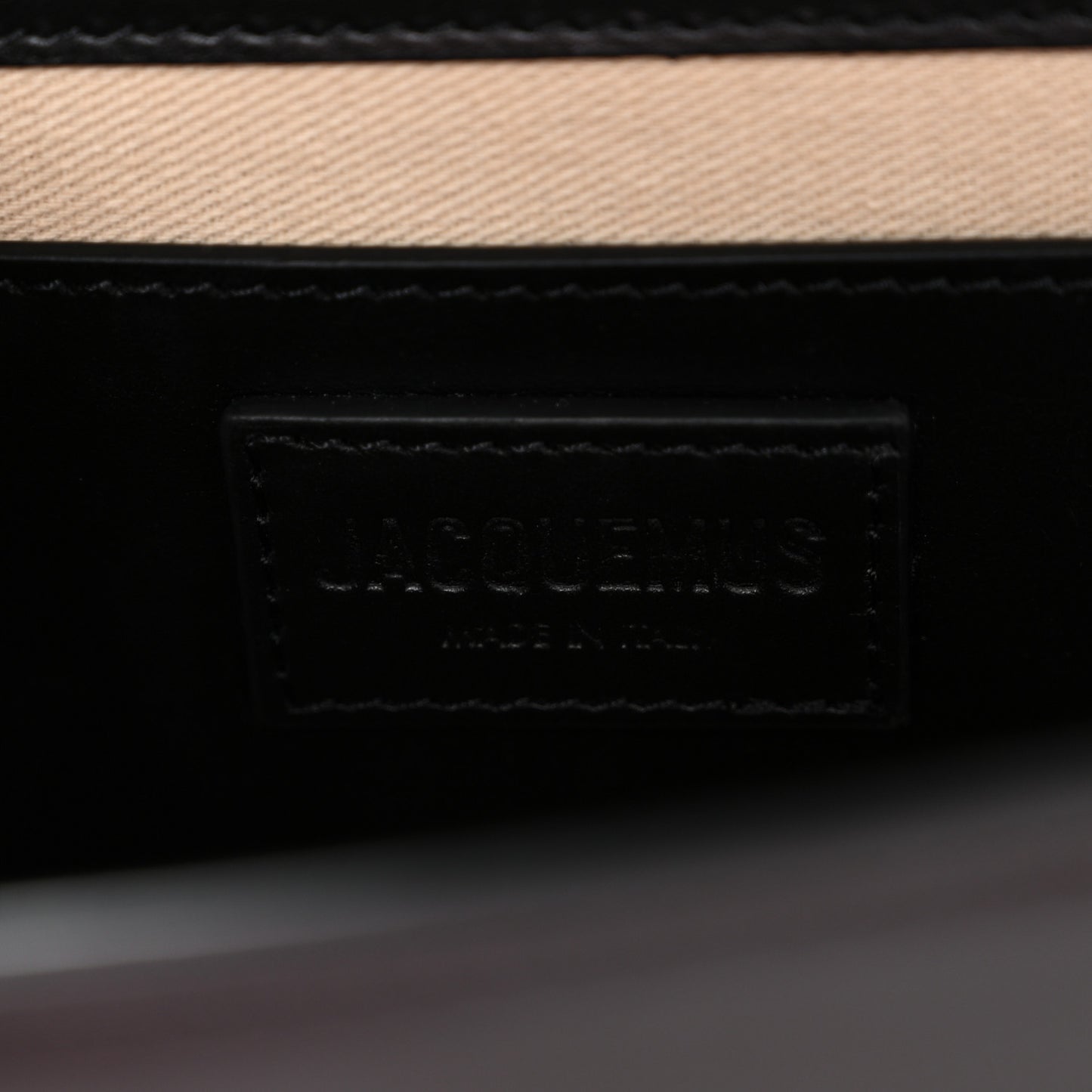 Smooth Calfskin Le Grand Bambino Long Black
