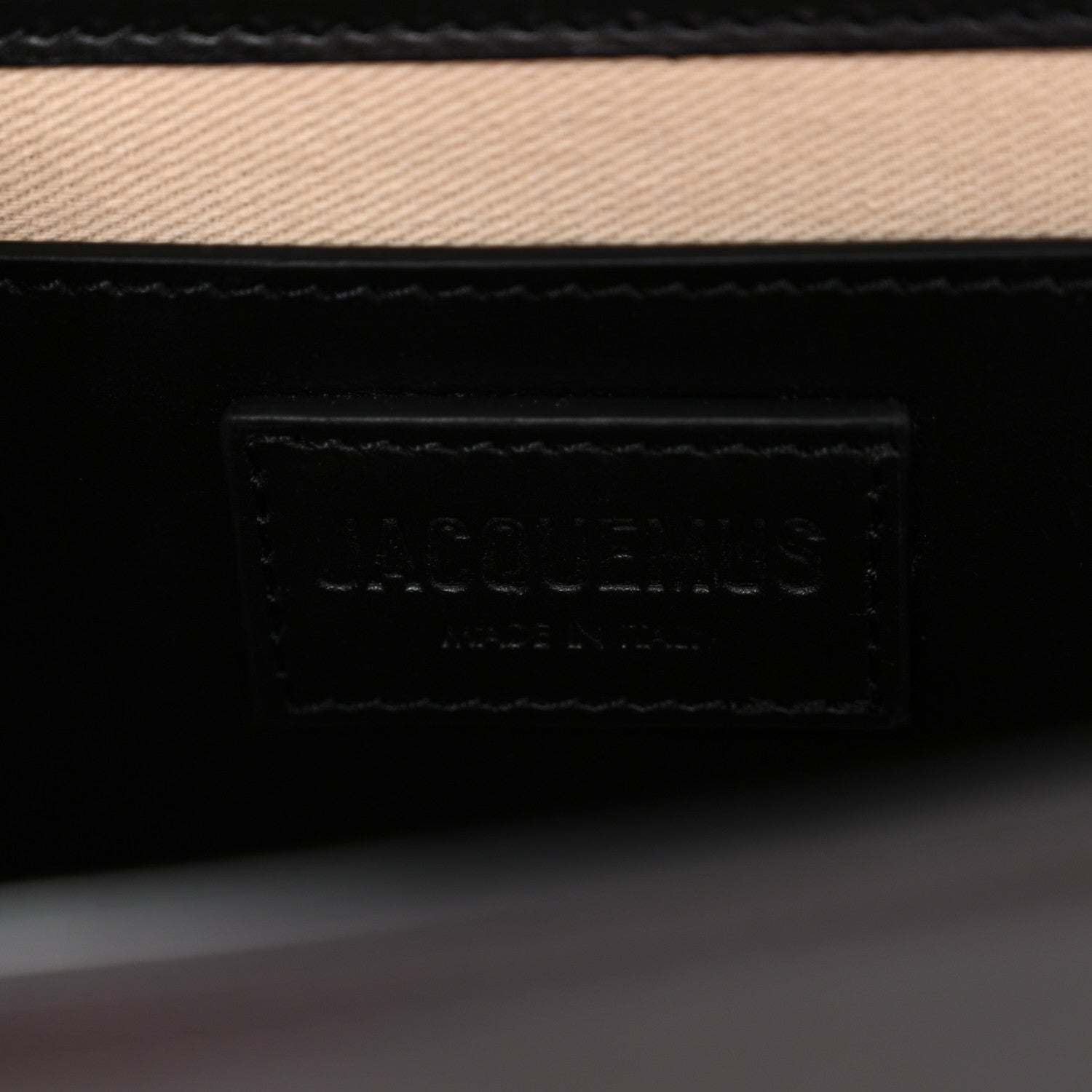 Jacquemus Smooth Calfskin Le Grand Bambino Long Black 6 of 10