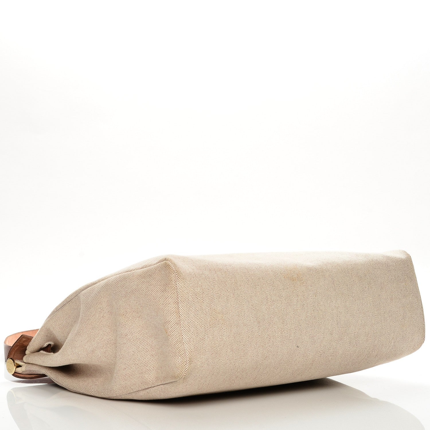 Hermes Toile Calfskin Herbag 39 GM Natural 4 of 9