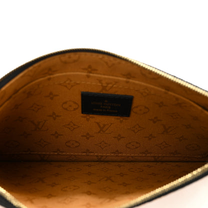 Louis Vuitton Monogram Giant Crafty Neverfull MM GM Pochette Creme Caramel 5 of 6