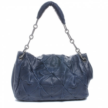 Chanel Lambskin Origami Accordion Flap Navy 3 of 6