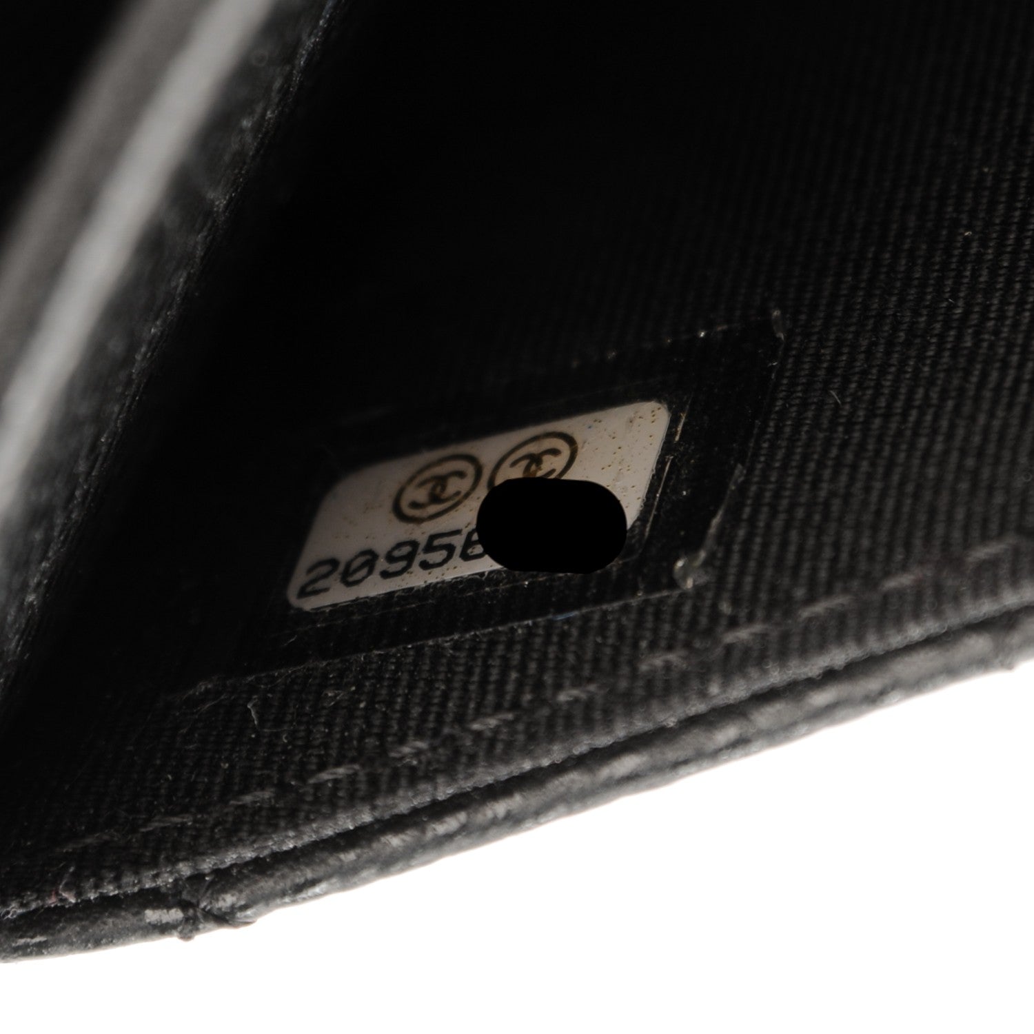 Chanel Caviar Quilted Small Flap Wallet Black 8 of 8