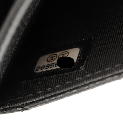 Chanel Caviar Quilted Small Flap Wallet Black 8 of 8