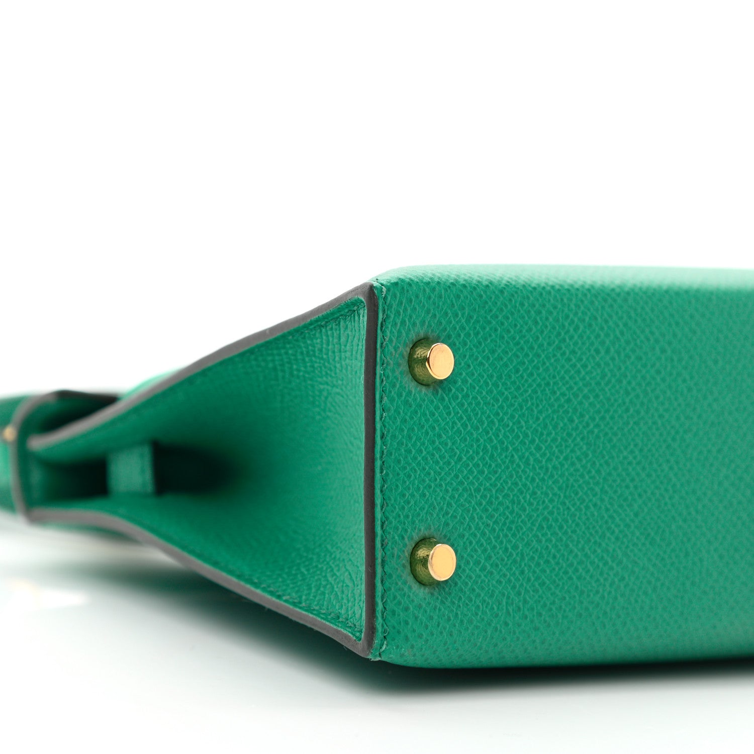 Hermes Epsom Mini Kelly Sellier 20 Vert Jade 2 of 11
