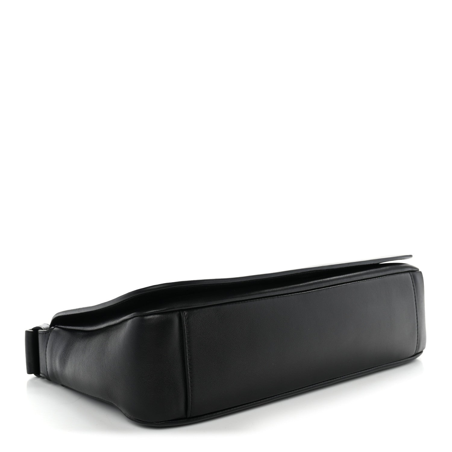 Chanel Lambskin CC Maxi Messenger Bag Black 4 of 10