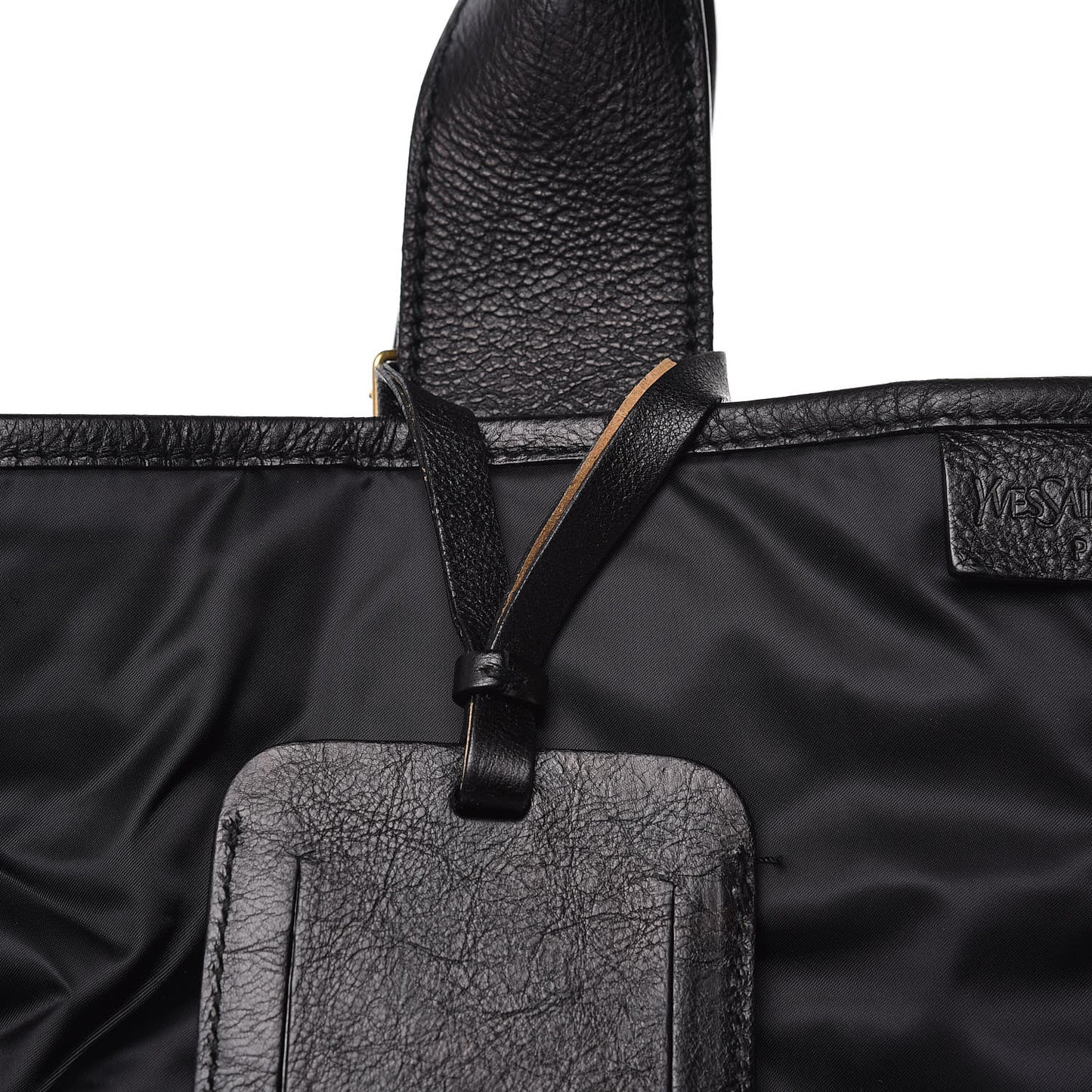 Satin Tanger Tote Black